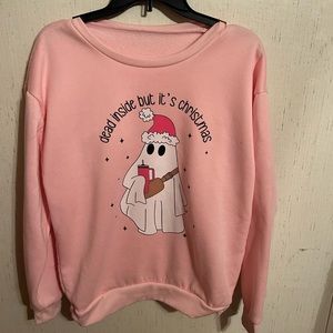 A Ghosty Christmas sweatshirt!